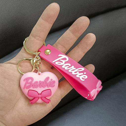 Picture of Barbie Heart Keychain